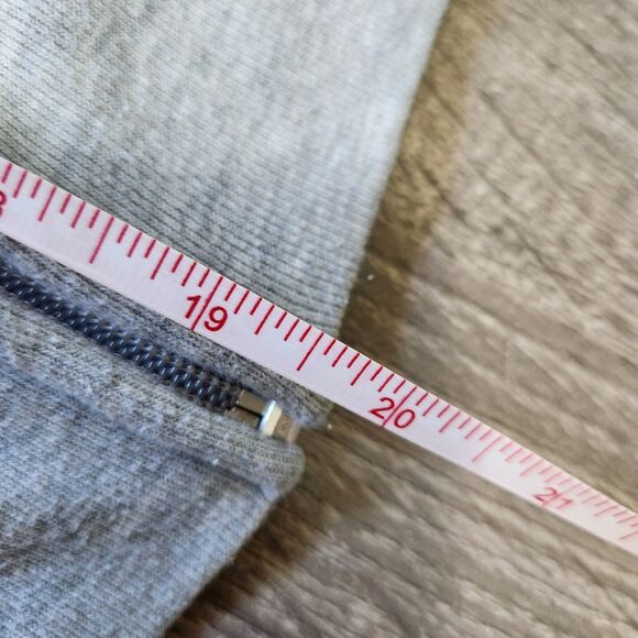 Chicago Bears NFL Team Apparel Jacket Hoodie Full Zip Graphic Navy Orange 8/10 - Picture 11 of 13